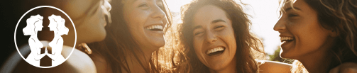 Jahreshoroskop 2024: Das erwartet Zwillinge im Freundes- und Familienkreis