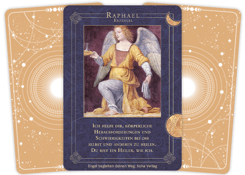 Die Engelkarte Erzengel Raphael