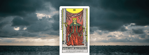 Tarot Gerechtigkeit negative Deutung