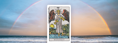 Tarot Mäßigkeit positive Deutung