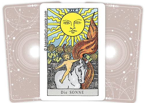 Die Tarotkarte „Die Sonne“