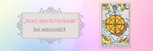 Tarotkarte Schicksalsrad Tarotkarte Schicksalsrad