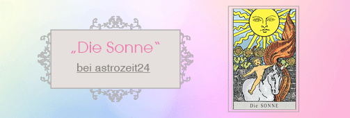 Tarotkarte Sonne Tarotkarte Sonne