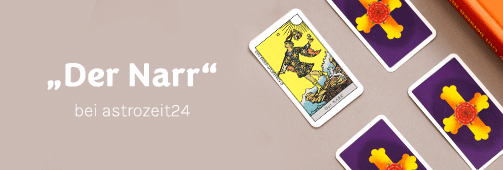 Tarotkarte Narr bei astrozeit24