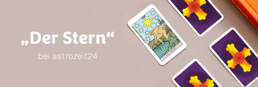 Tarotkarte Stern bei astrozeit24