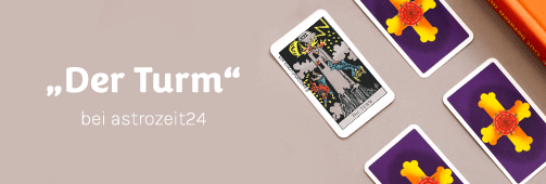 Tarotkarte Turm bei astrozeit24